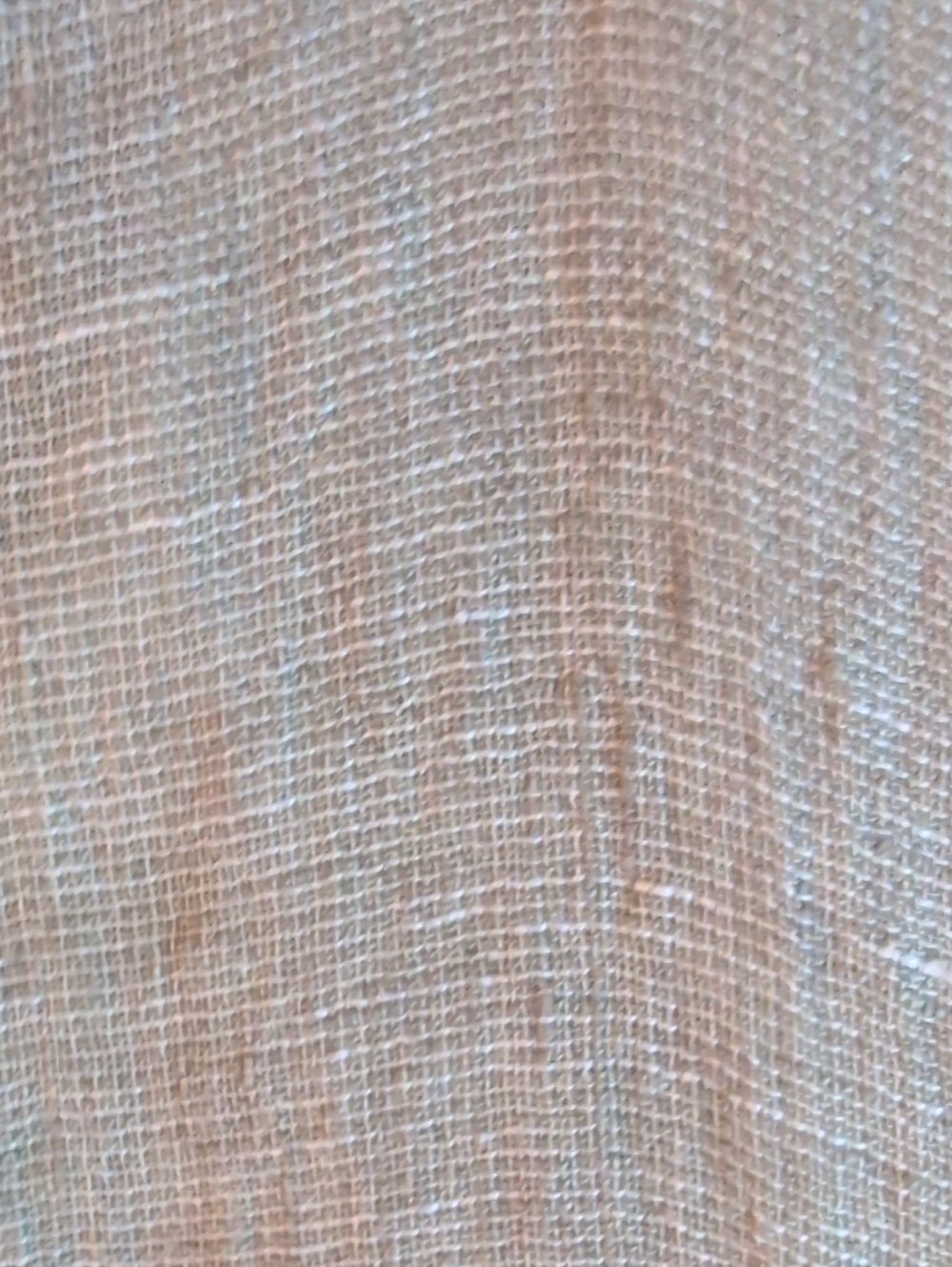 "NWTO"FLAX Raw Linen Poncho Style Tunic - Picture 6 of 9
